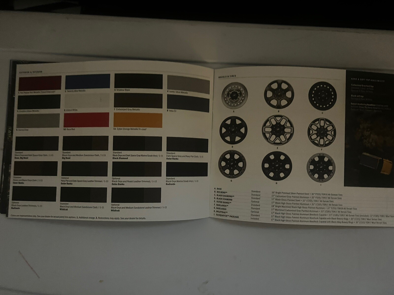 Ford Bronco Sales Materials Including Brochures