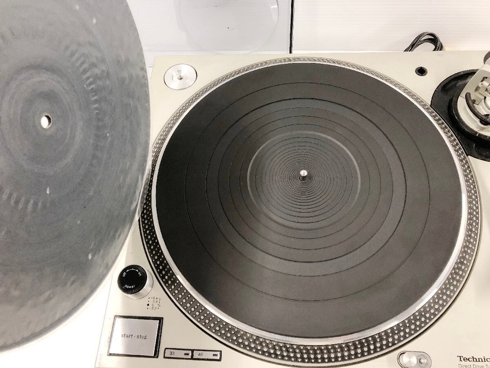 Technics SL-1200MK5 Silver Turntable Direct Drive Player Record Player