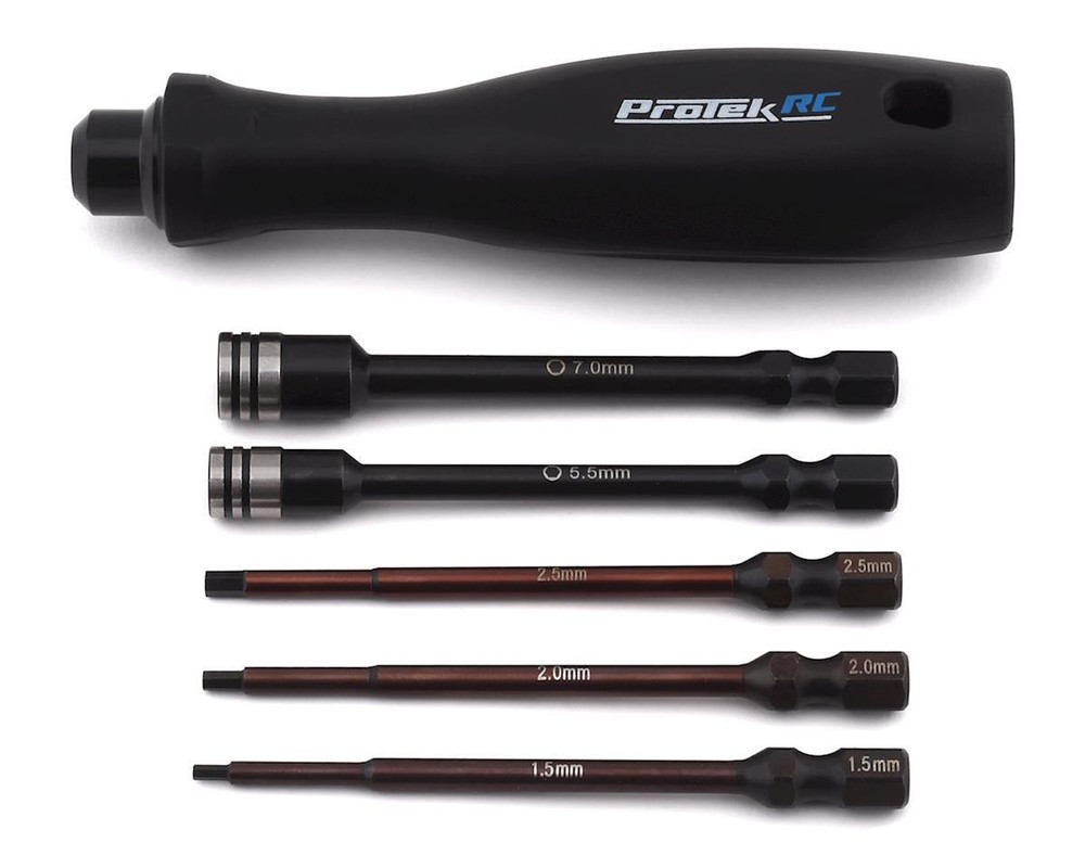 ProTek RC "TruTorque" 1/4" Drive Hex Nut Driver Tool Set PTK-8462 1/10 RC Tools