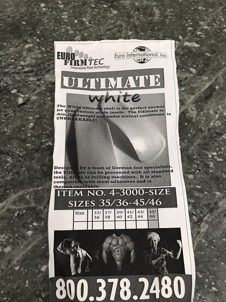 ULTIMATE BLACK Arch Support Inserts like good feet (Germany)