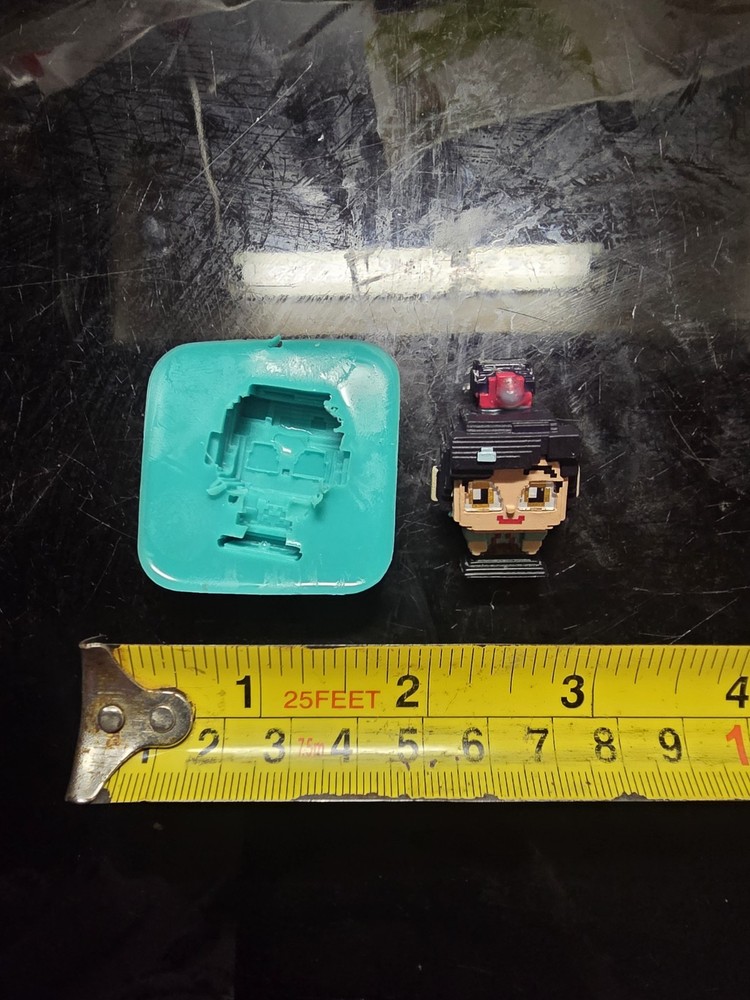 Disney Doorables Pixel VanellopeBaking Mold, Candy, Icing, Cake Decorating