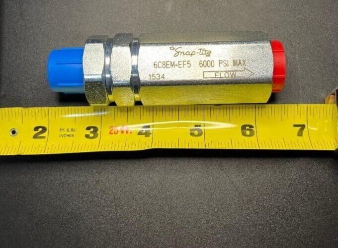 Parker Snap-Tite 6C8EM-EF5 6000 PSI max