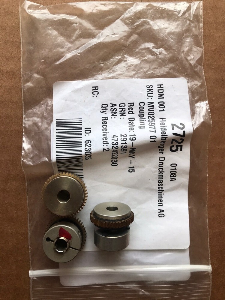 Original Heidelberg Side Guide Coupling Clutch MV.025.977/01 From Germany