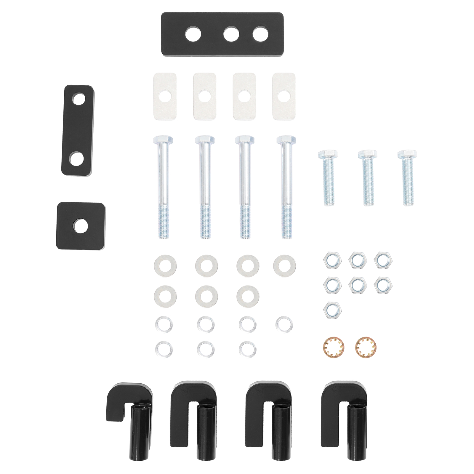 Front Camper Tie Downs Bar Powder Coated Truck For Ford F250 F350 F450 2011-2016