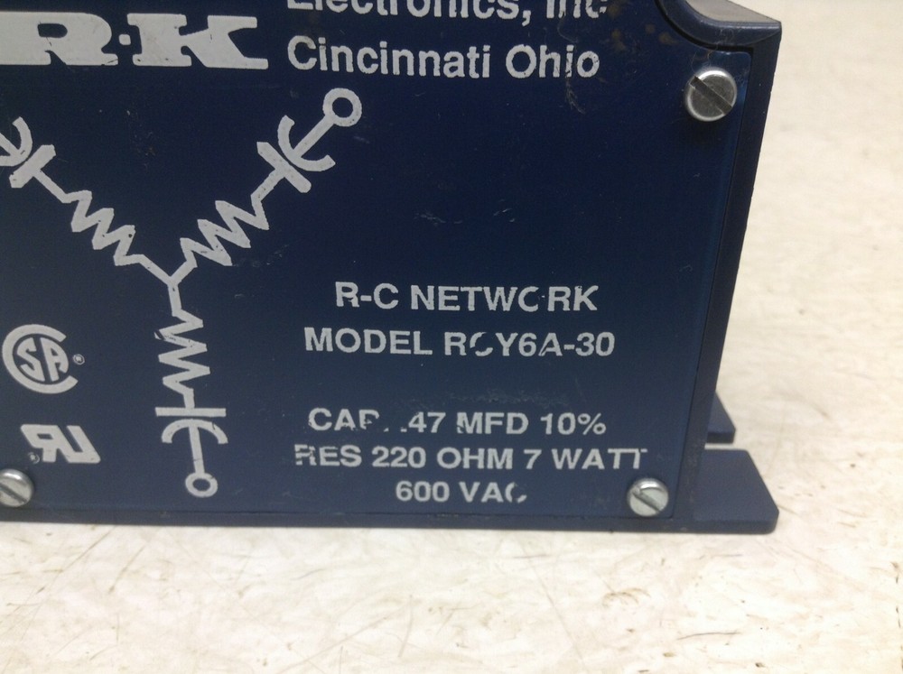 R-K Electronics RCY6A-30 RC Network RCY6A30 (TSC)