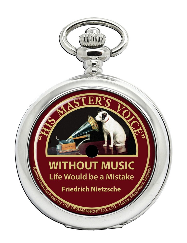 Record Label (Without music life would be a mistake) Pocket Watch