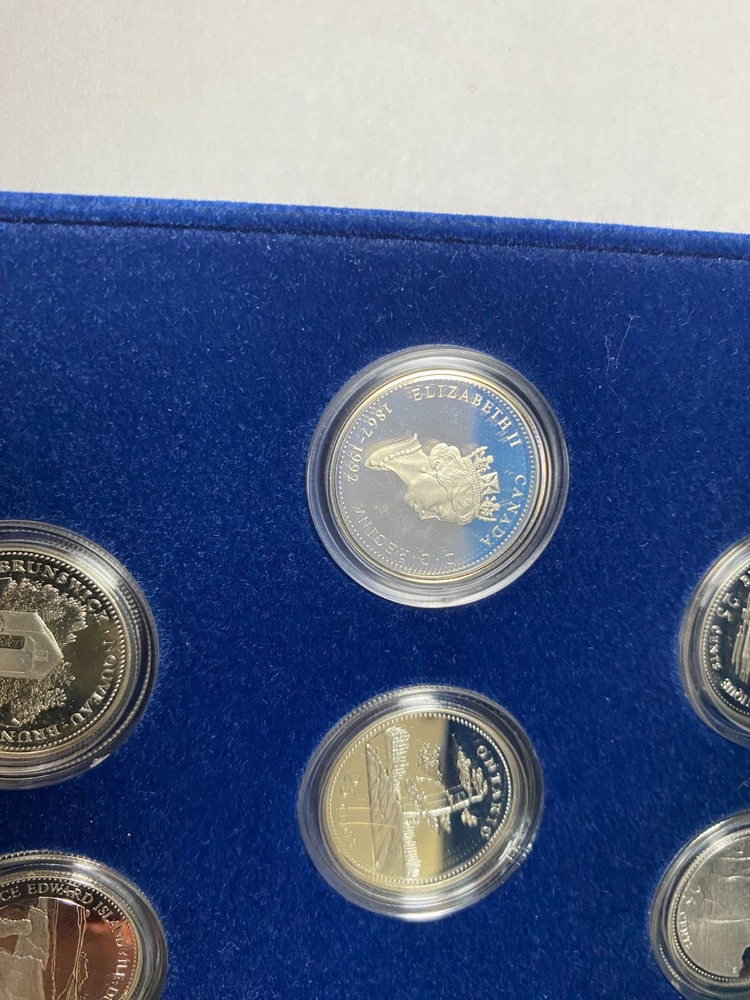 CANADA 13 coin SILVER set 1992 PROOF