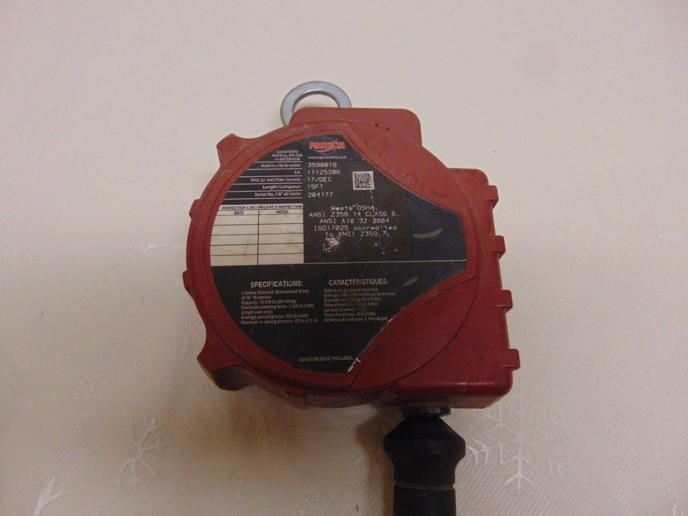 Rebel Protecta 15' Retractable Lanyard 3590019