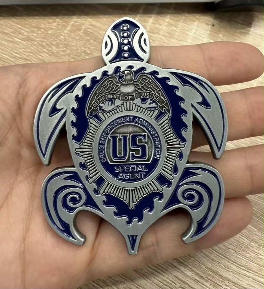 DEA SPECIAL AGENT WEST PALM-BEACH FLORIDA CHALLENGE COIN