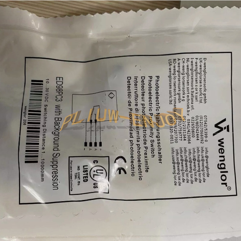 1PCS New ED98PC3 for Wenglor photoelectric switch