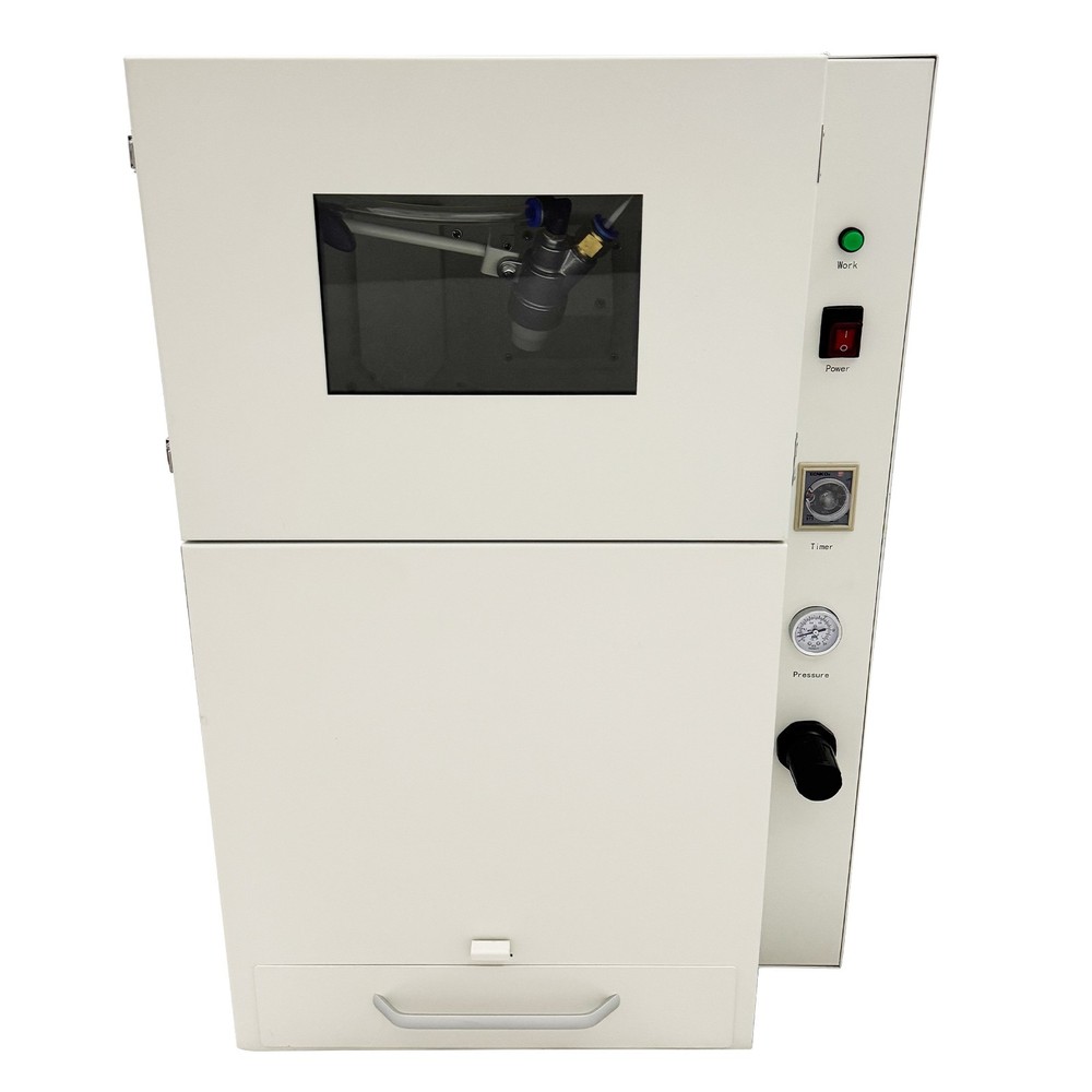 110V Automatic Power Sandblaster Lab Equipment Sandblasting Machine 100W