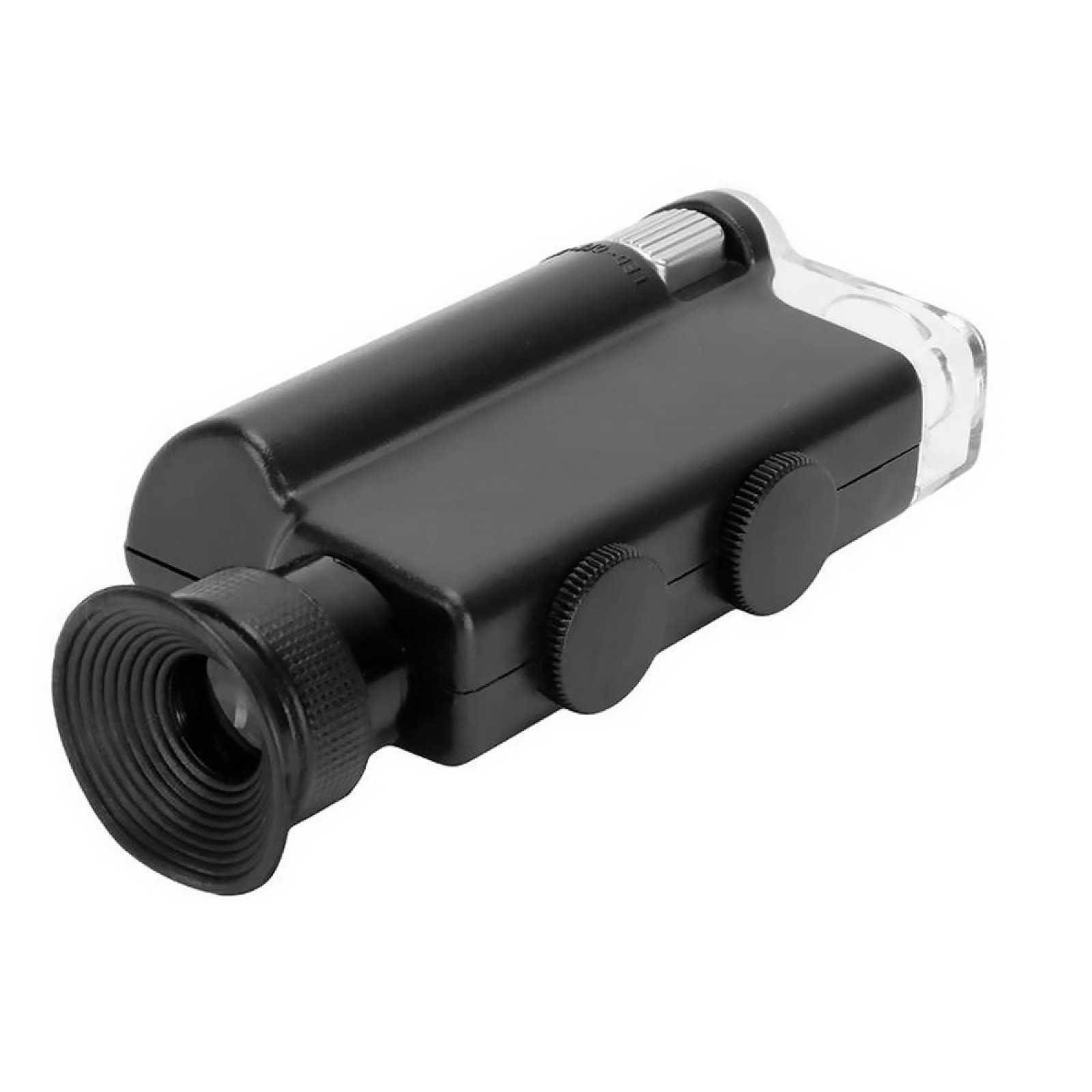 200-240X LED Light Loupe Jewelry Identification Magnifying Glass Optical Lens