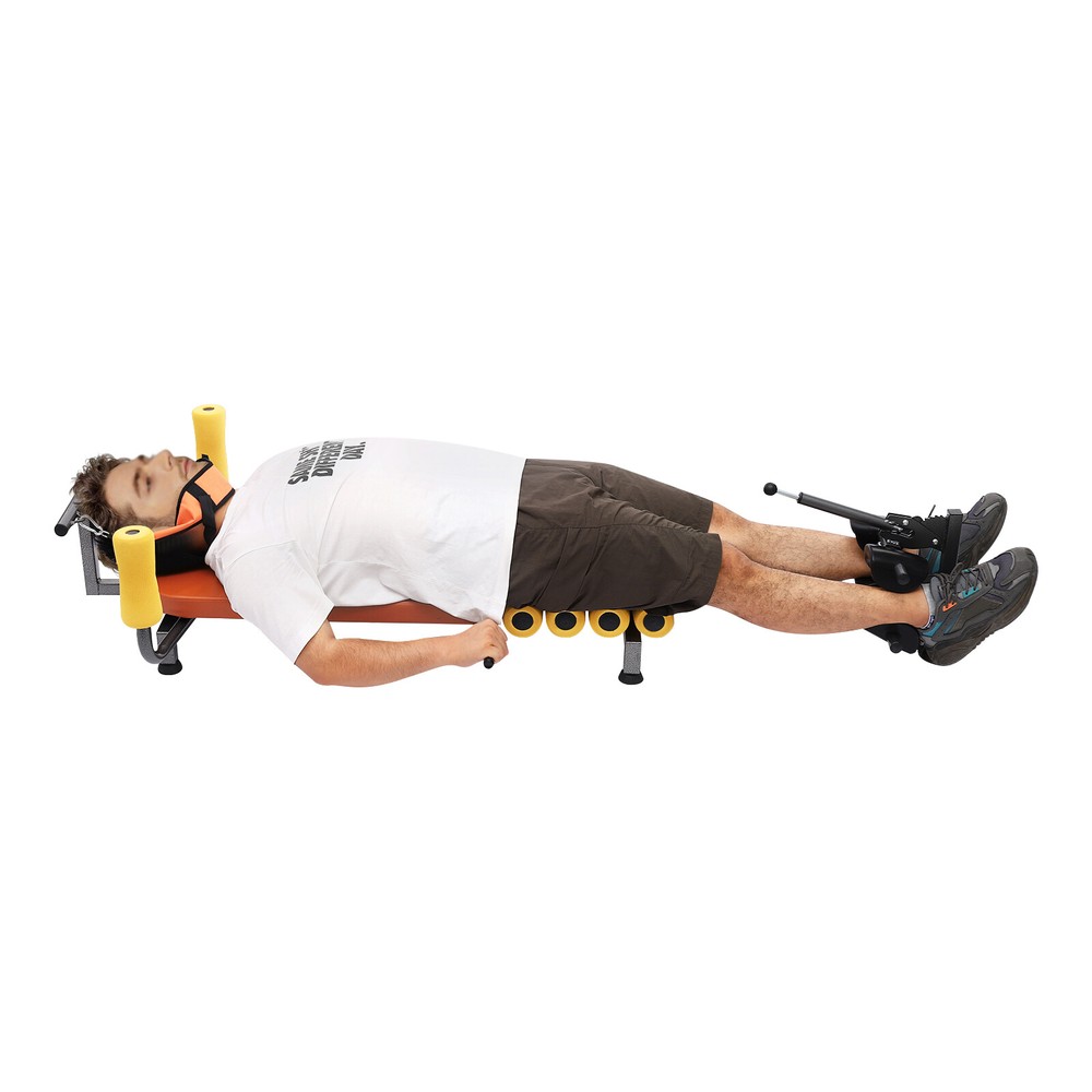 Traction Table Cervical Lumber Spine Back Stretcher Board Traction Bed 286lbs