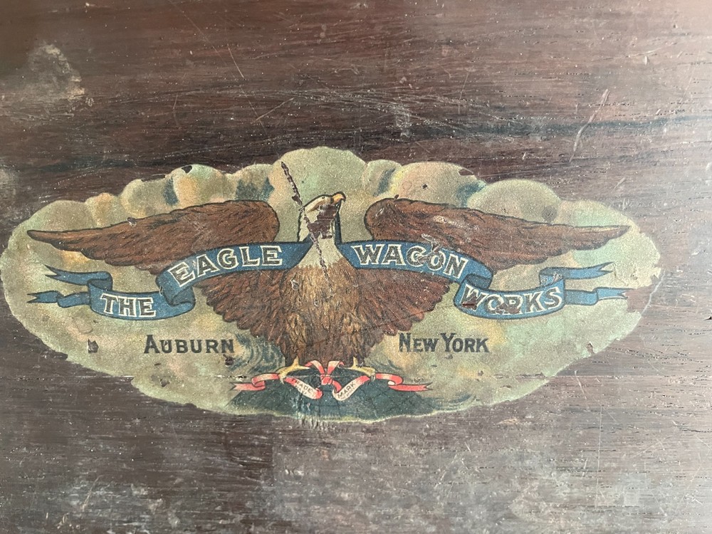 Very Rare Eagle Wagon Works Machinists Tool Box