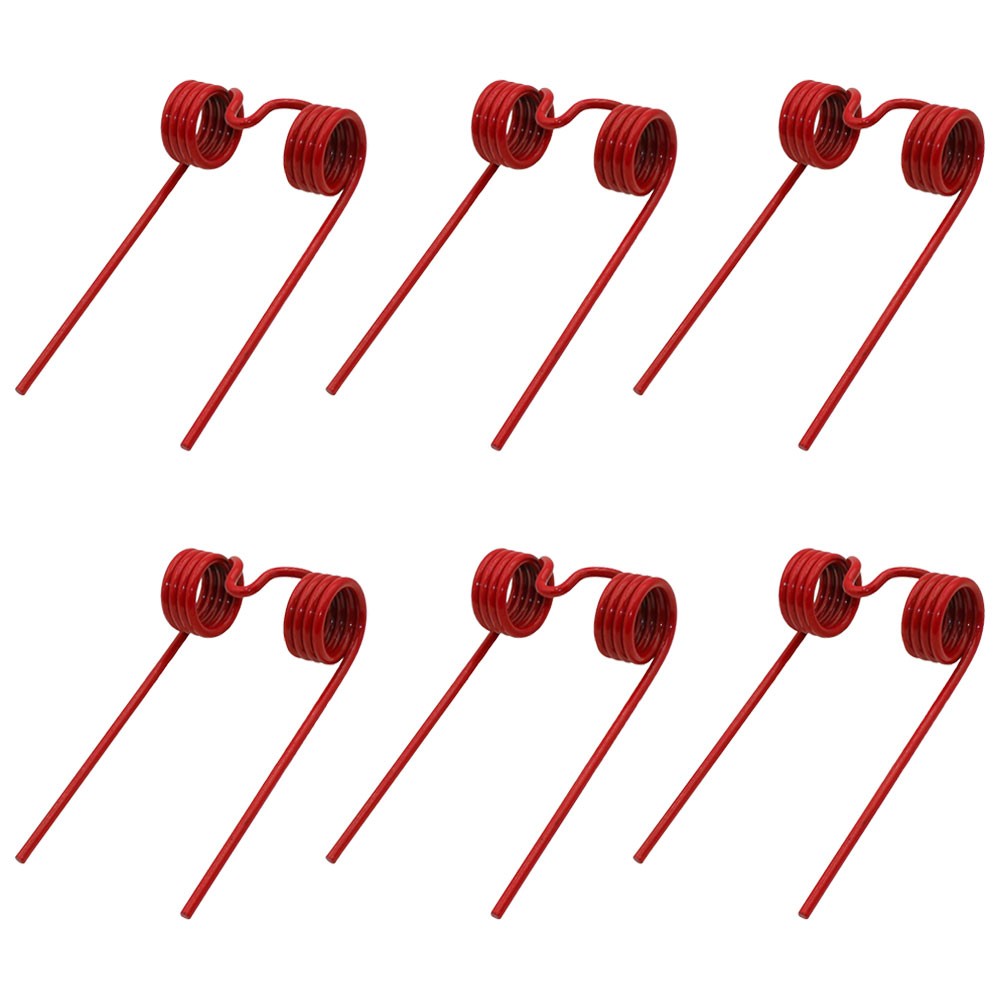 6 of Hay Rake Teeth 6" Double Tine x 3.5" Tine Gap x 1.875" Coil 611181 Farmer