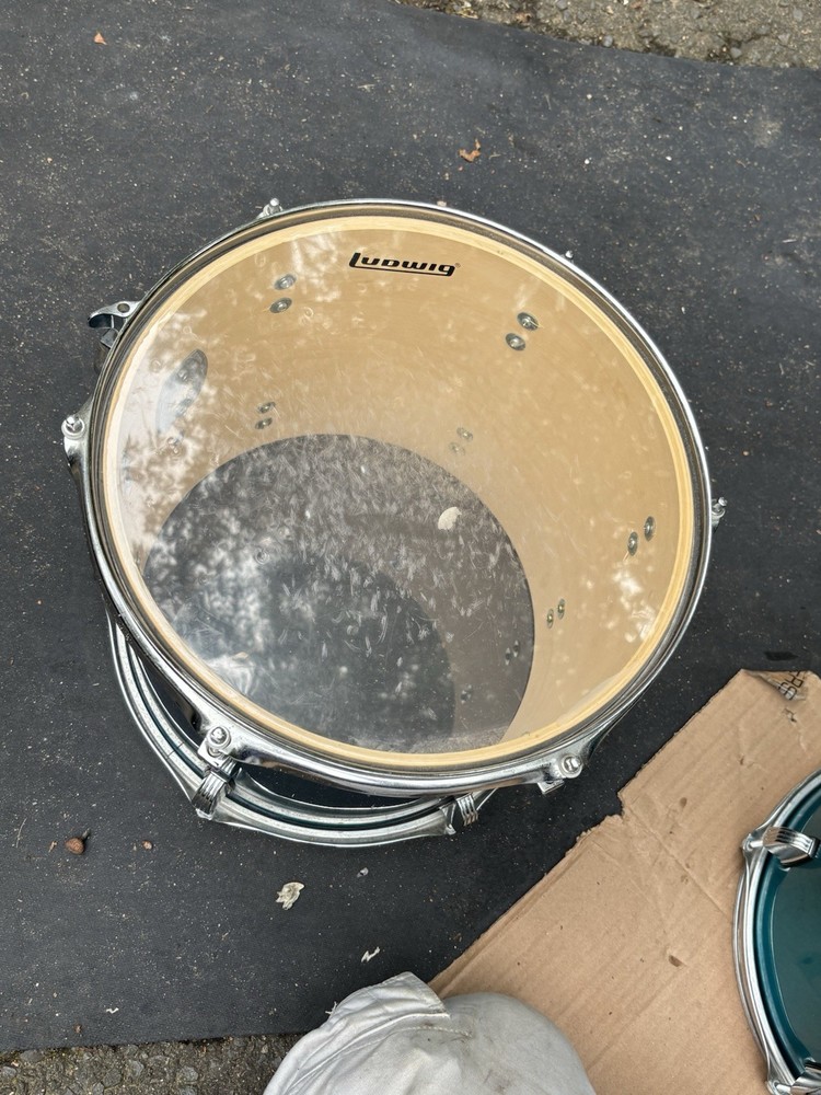 Ludwig Accent CS Combo Blue Drum 13” Tom Drum