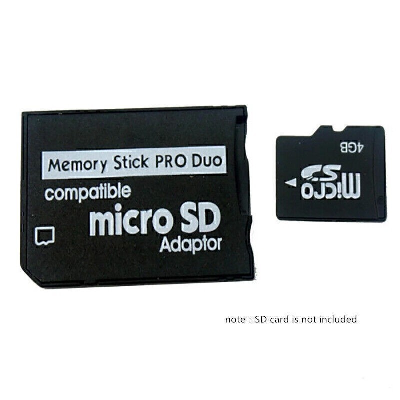 For Micro Storage Card - MS pro duo for PSP Card Adapter Memory Stick Flash Card
