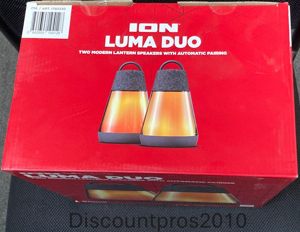 ION Audio Luma Duo Lantern Speaker