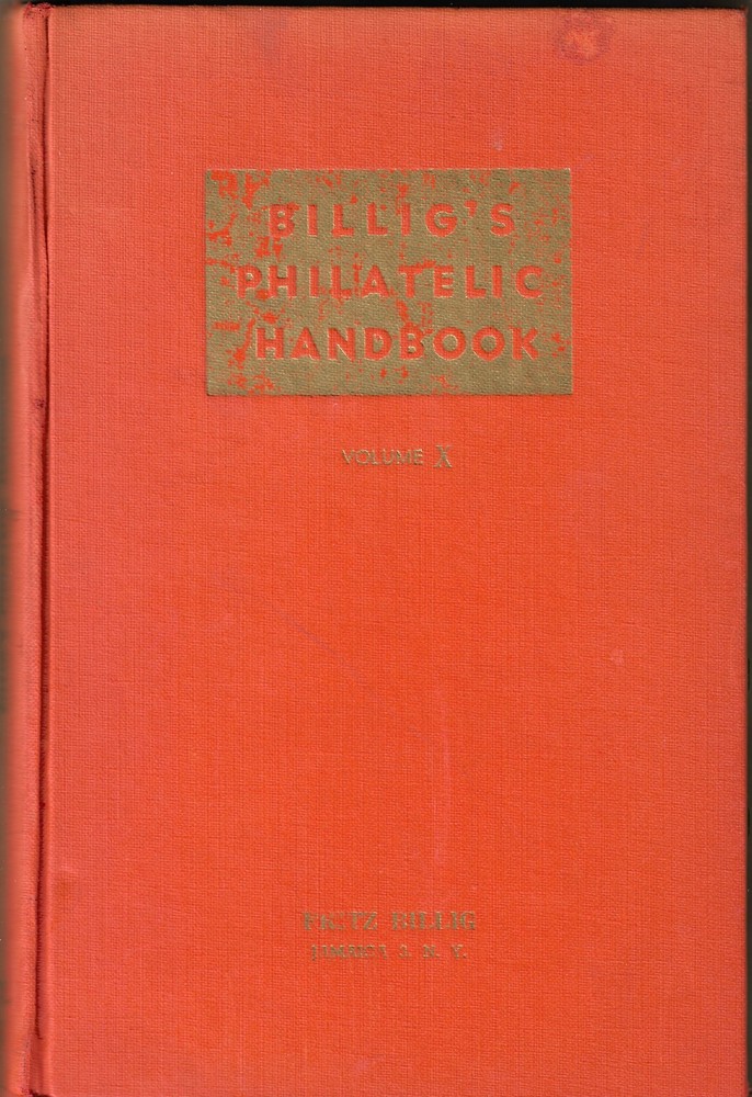 Billigs Philatelic Handbook Vol. X (#10) US County and Postmaster Postmarks
