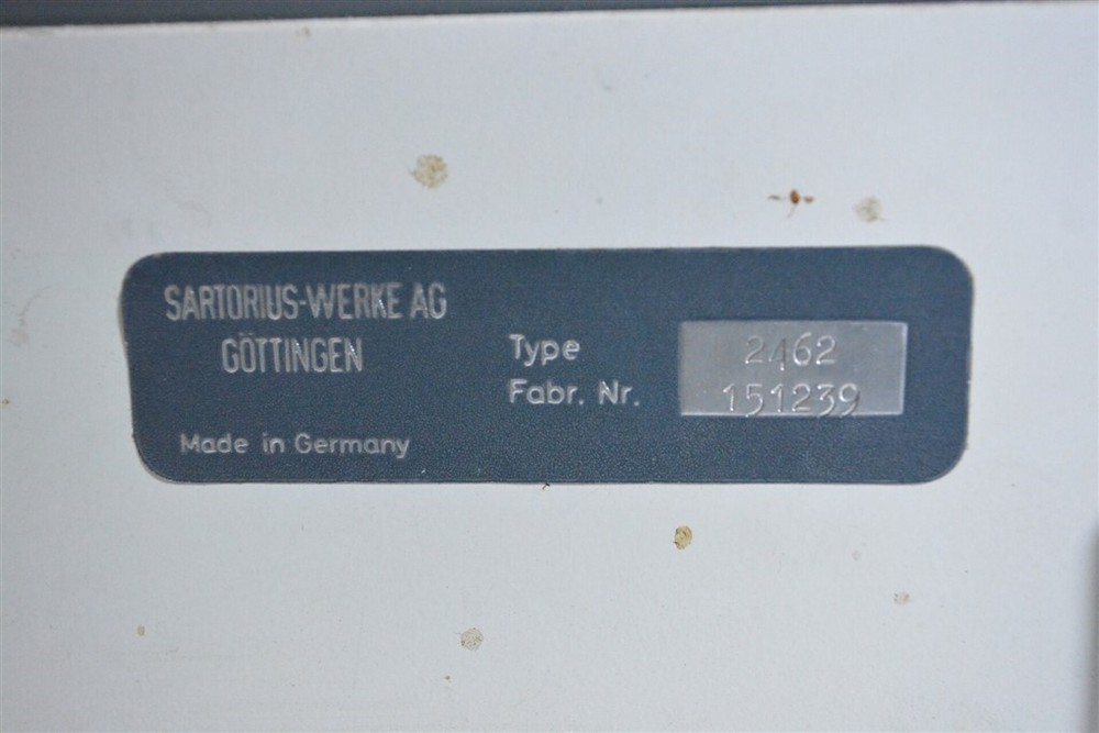 Sartorius 2462 Laboratory Scale Max 200g SEE NOTES