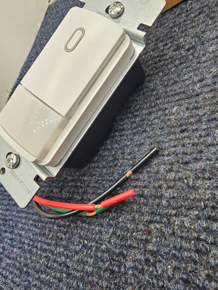 ELEGRP SP17OS-WH2 Single-Pole Occupancy Sensor Switch, PIR Motion Activated