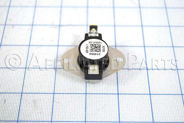 Lennox 59W45 SPST Control Limit Switch 150F Close