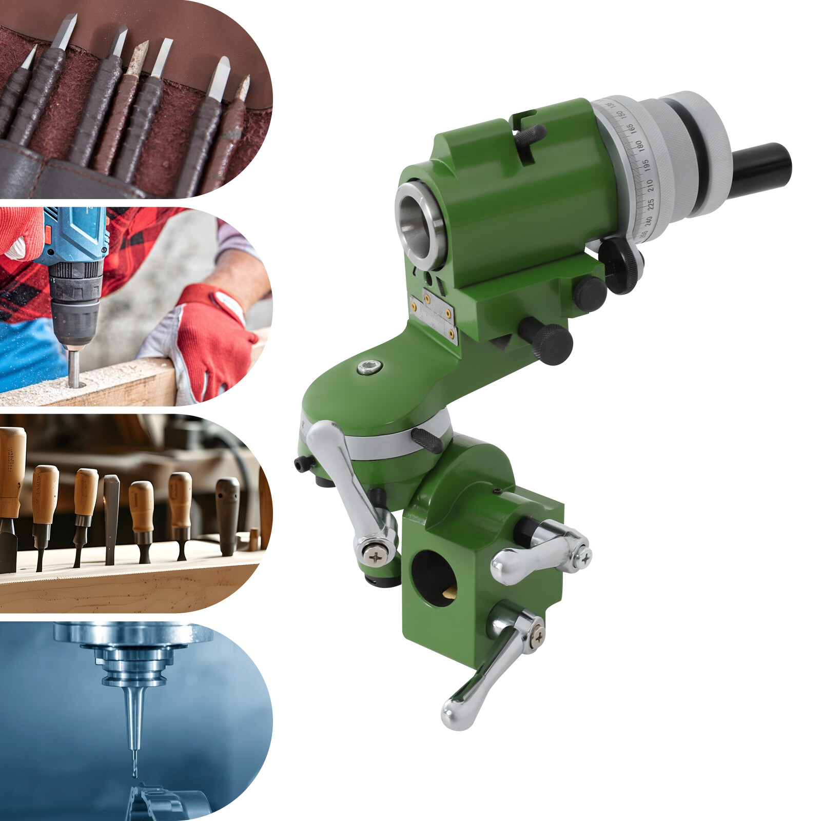 Universal U2 Grinding Grinder Sharpener Tool Milling Drill Cutter Holder New