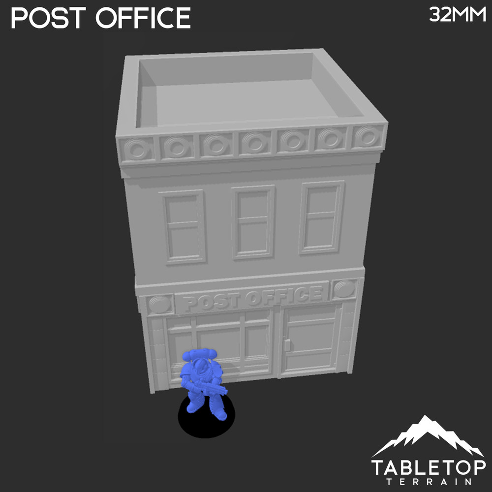 Post Office - Marvel Crisis Protocol Building - Tabletop Terrain MCP