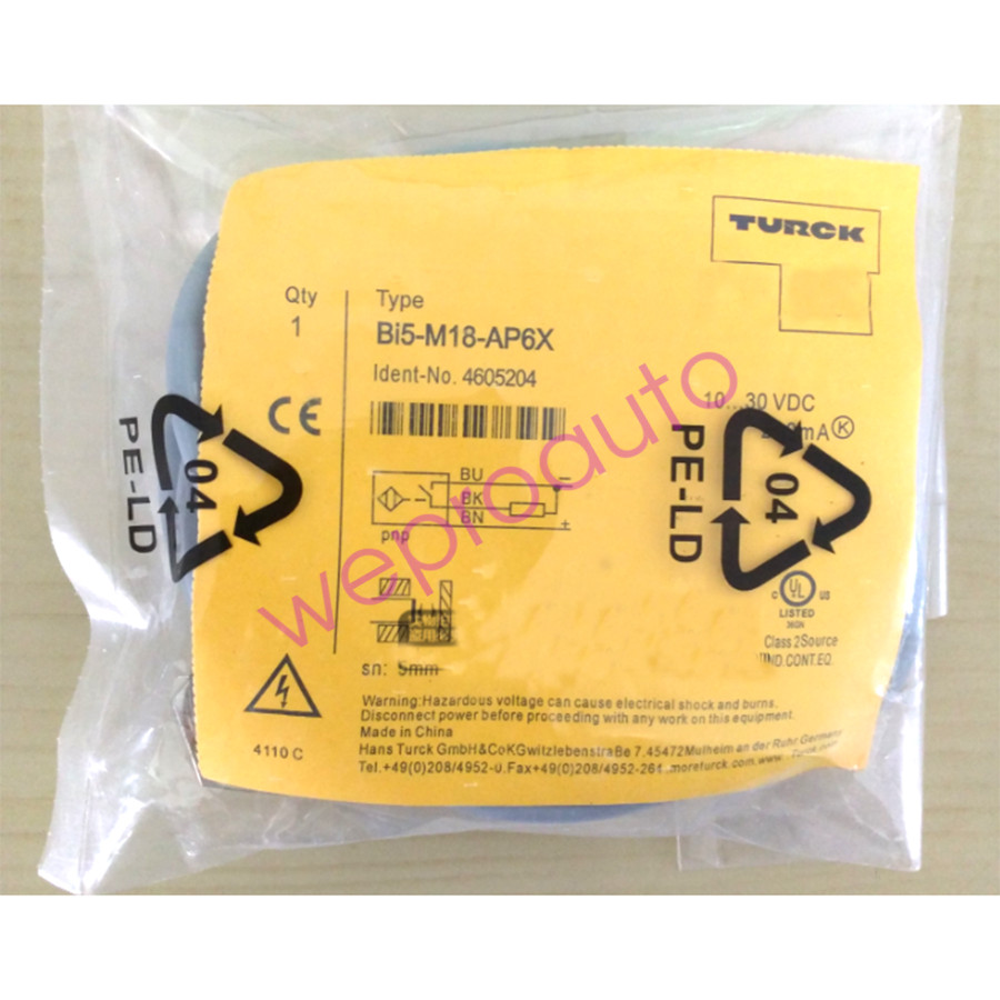 TURCK BI5-S18-AP6X Inductive sensor 46560 PNP ✦KD