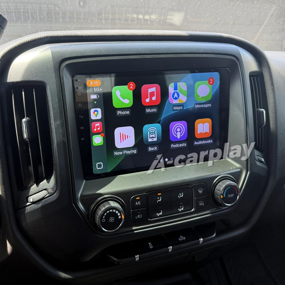 For 2014-2018 Chevrolet Silverado GMC Sierra Carplay Android 15 Car Stereo Radio