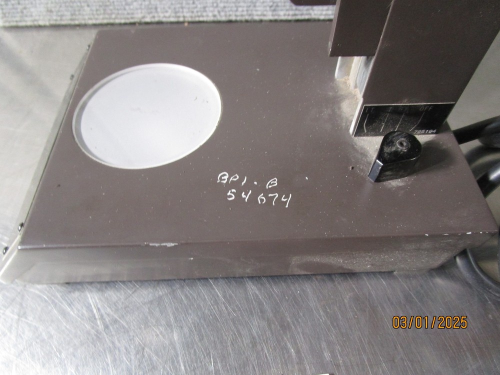 Swift Inst Stereo Eighty Microscope No Eye Pieces