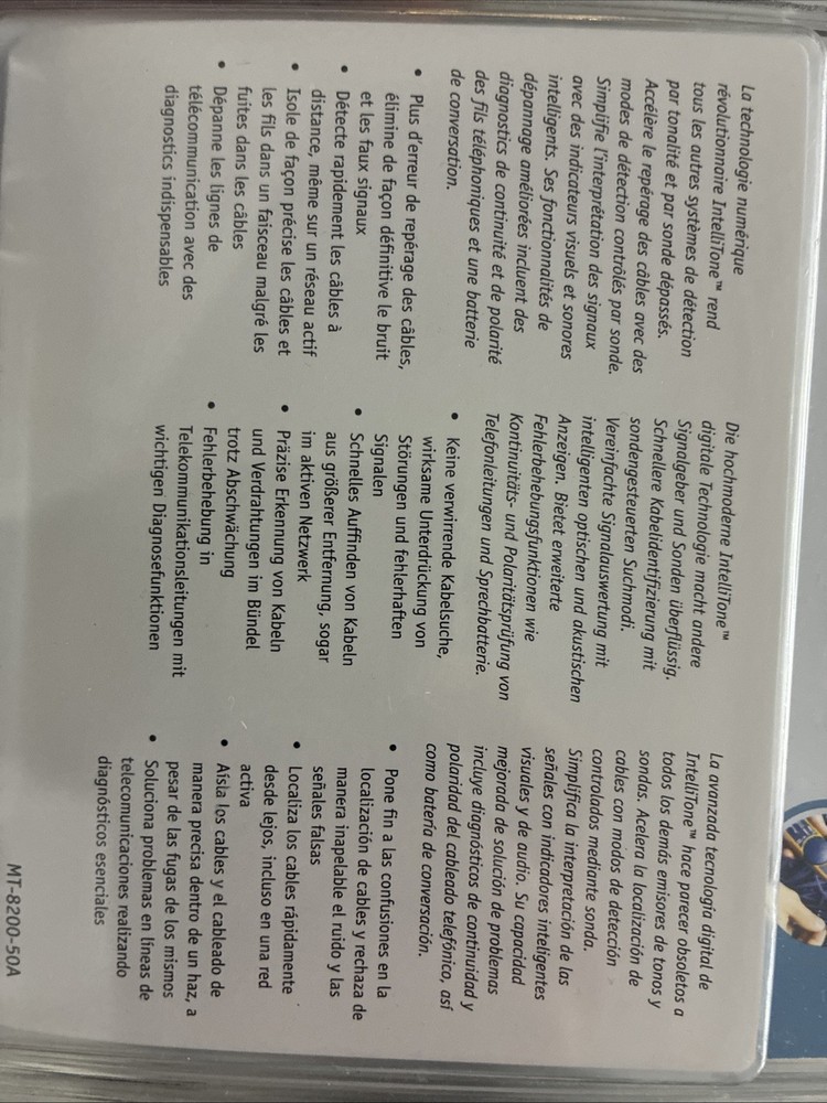 Fluke Networks IntelliTone 100 Kit - MT820050A