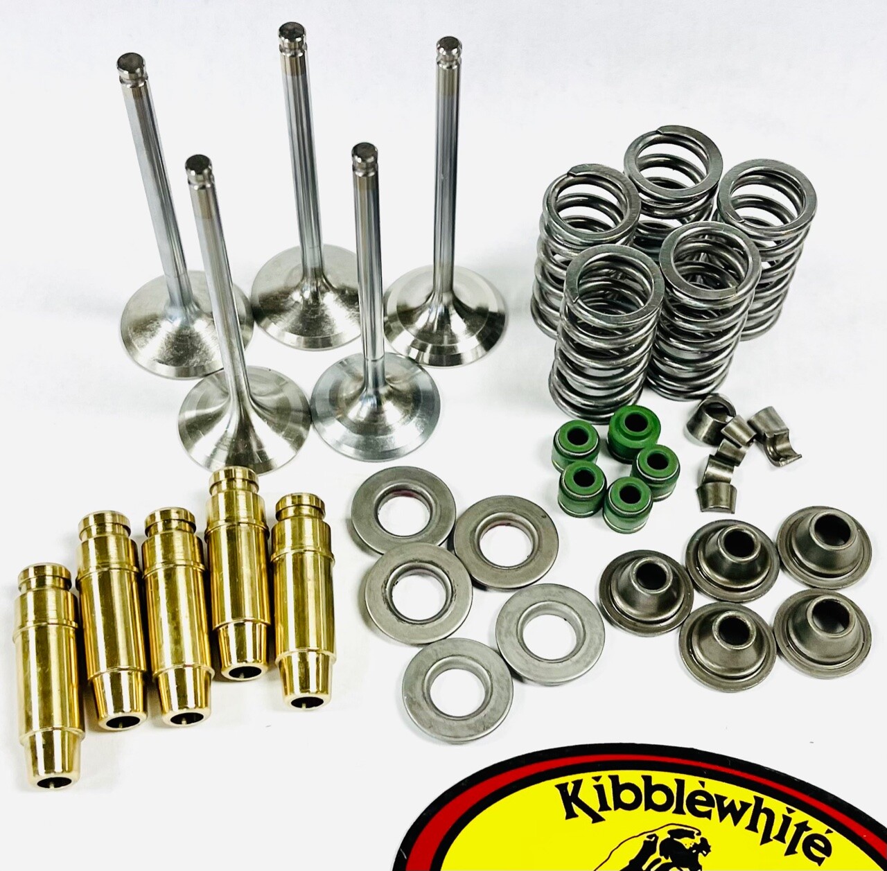 YFZ450R YFZ 450R Kibblewhite Valves Stainless Valve Spring Guides Complete Kit
