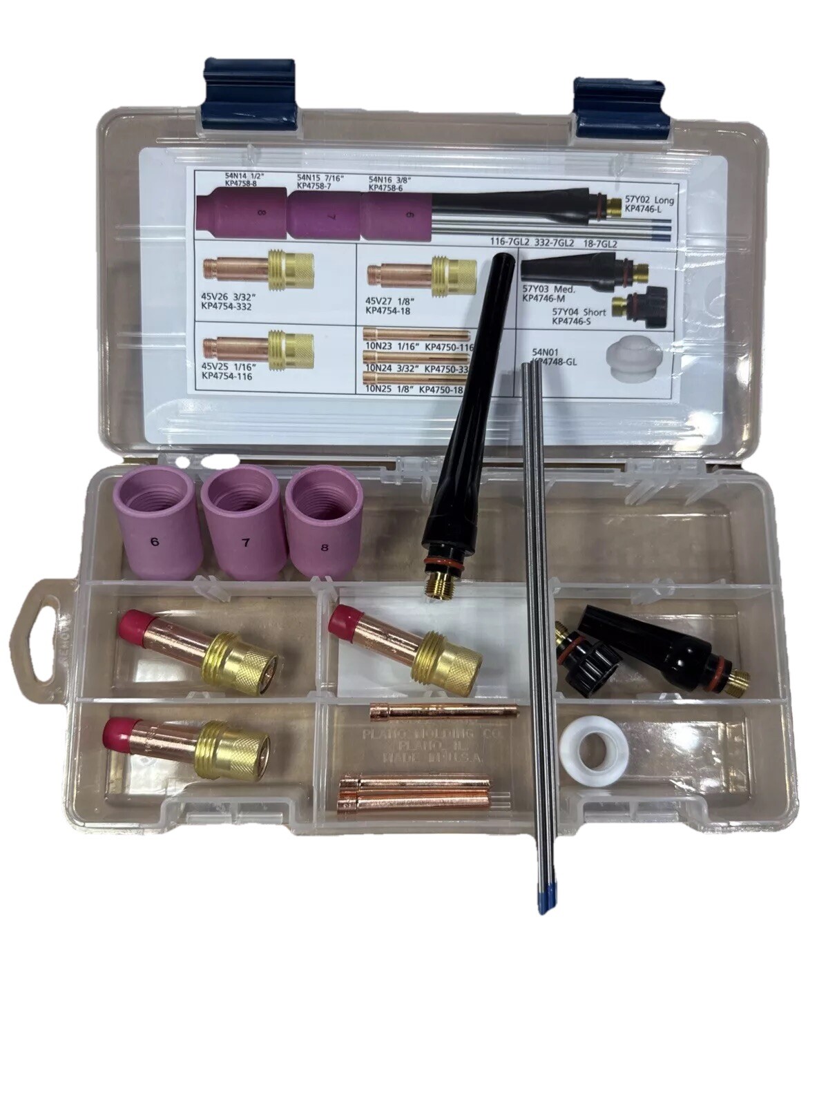 Lincoln Electric KP4760-HD 17/18/26 HEAVY DUTY TORCH PARTS KIT