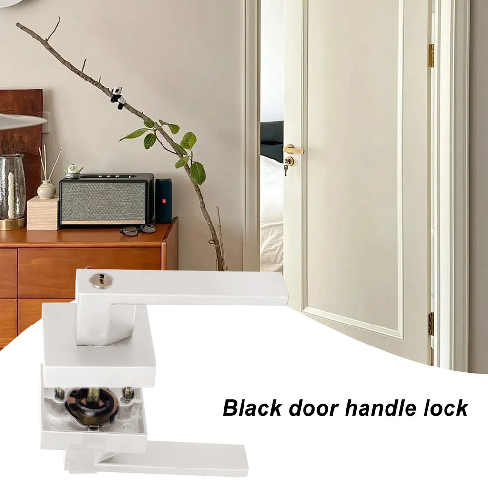 12Pack Silver Passage Door Lever Silver Interior Door Knobs Entry Locks W/ Keys