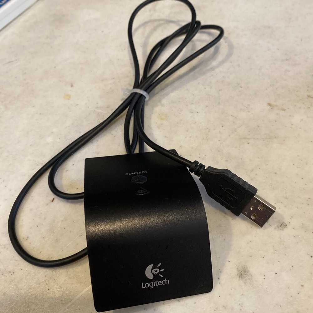 Black Logitech Wireless USB Computer Keyboard & Mouse Receiver C-BT44 810-000755