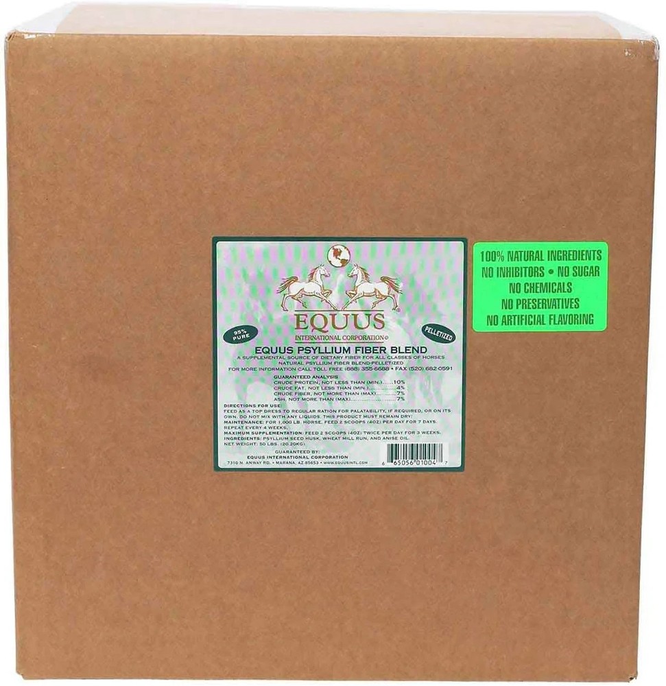 Equus EQUUS Psyllium Pellets 50lb