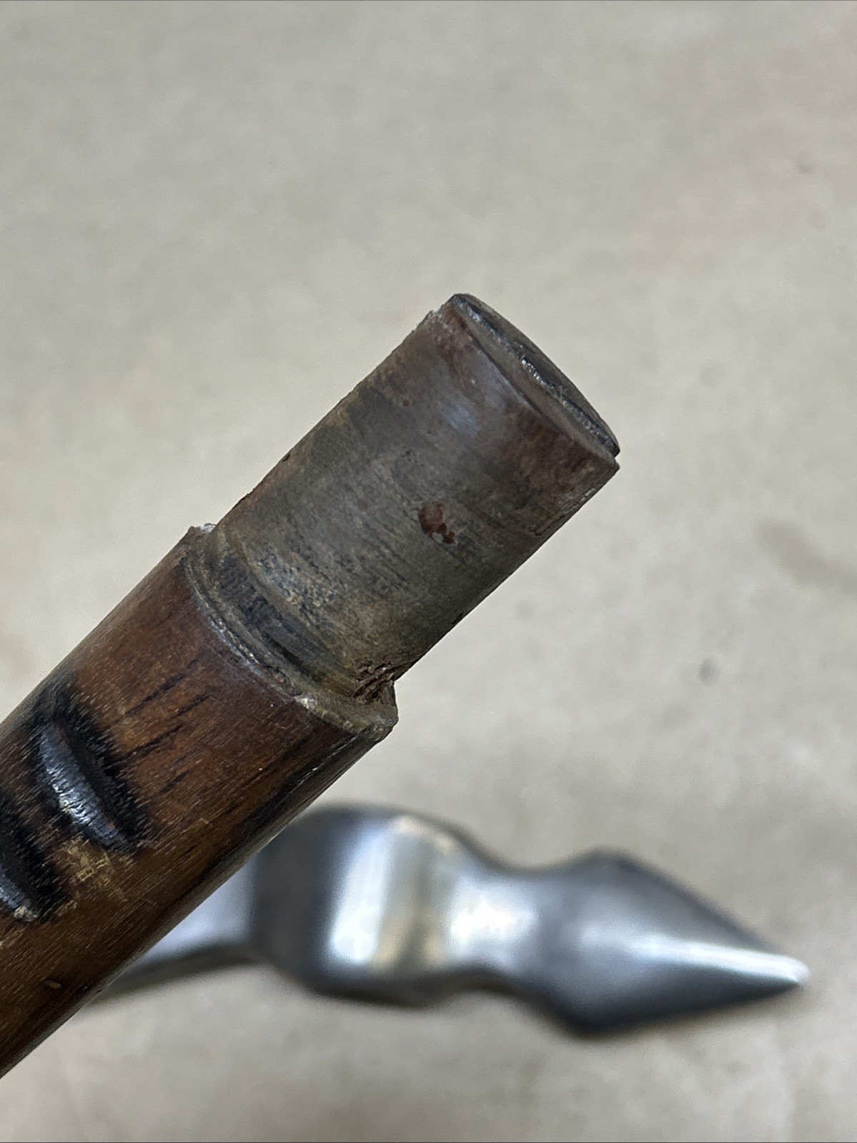 Vintage Native American Indian Style Tomahawk w/ Original Handle Used Nice