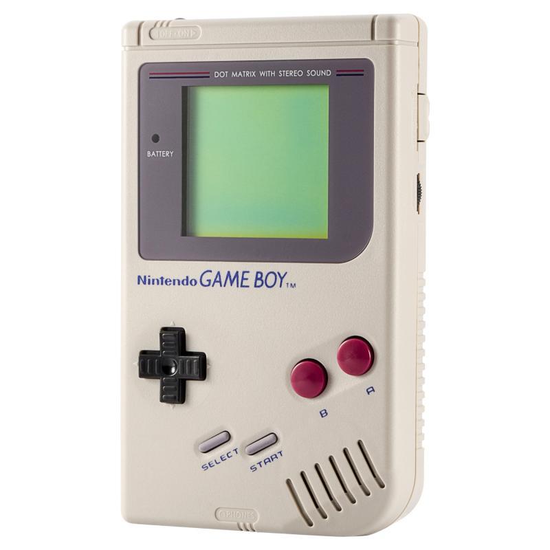 New Full Housing Shell Case for Original Nintendo DMG-01 GameBoy Solid Gray