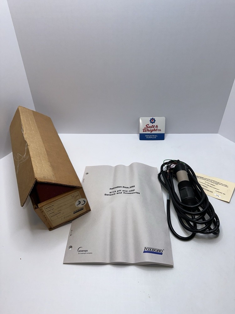 Foxboro 871A-1F pH Probe PVDF Body