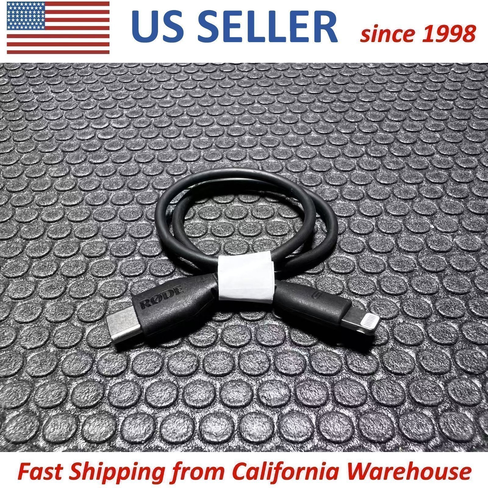 RØDE RODE OEM SC21 Lightning to USB-C Cable 11.8"/30 cm GENUINE MFi Certified