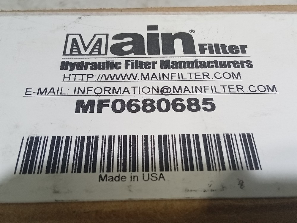 Main Filter MF0680685 Hydraulic Filter Element (H8B2)
