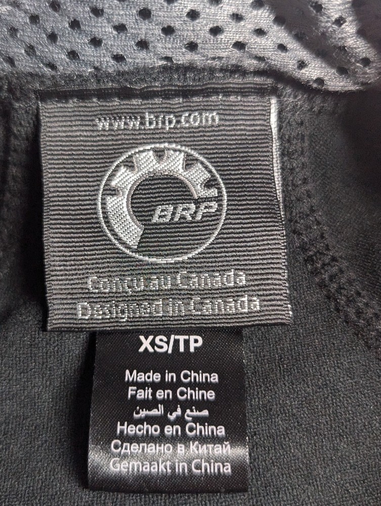 NWT Sea-Doo BRP Element Riding Jacket Black Size XS