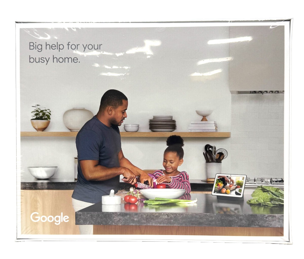 NEW Nest Hub Max - 10" Smart Home Display with Google Assistant - Charcoal