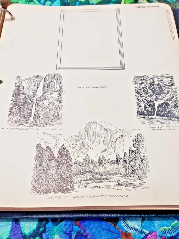 VINTAGE MACO PHILATELIC SERVICE UNITED STATES COMMEM PLATE BLOCK POSTAGE ALBUM