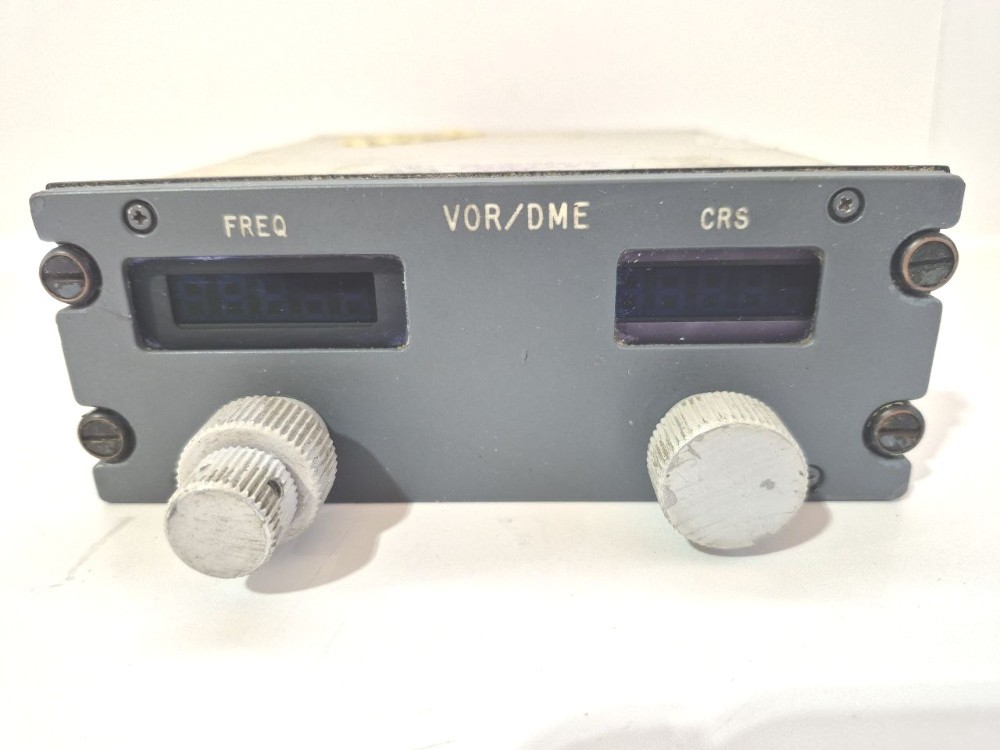 Gables Aircraft VOR/DME Control Panel P/N G6229-12