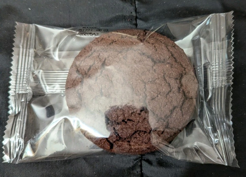 One Dozen Fudge Cookies Individually Wrapped
