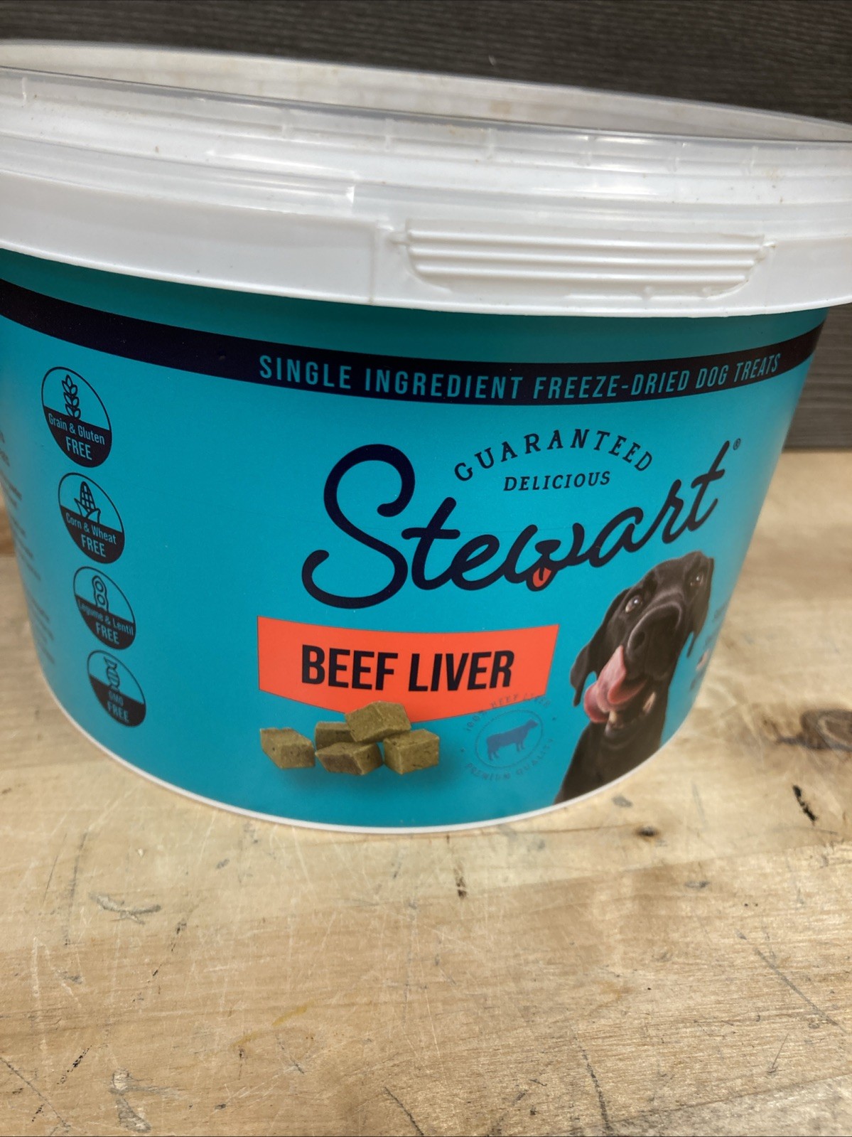 Stewart 14 Oz. Freeze-Dried Beef Liver Dog Treats Stewart 400627 Exp 07/26