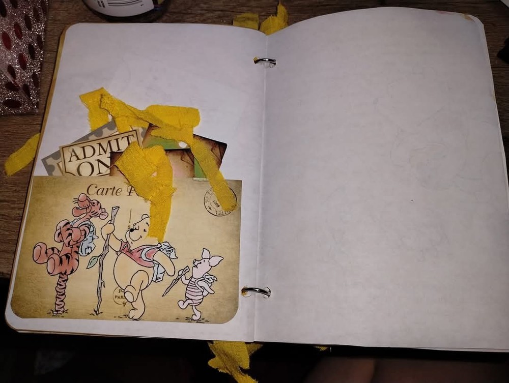 Winnie The Pooh Junk Journal Scrapbook