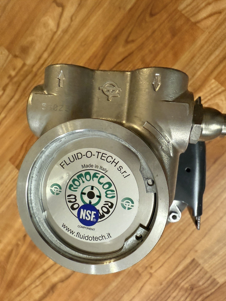 Fluid, Circulator, Carbonator Kit Motor, stainless Pump, Fluid-O-Tech, 110/220V